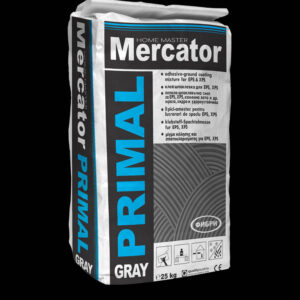 Лепило-шпакловъчна циментова смес GBC Mercator Primal grey С2Т 25кг